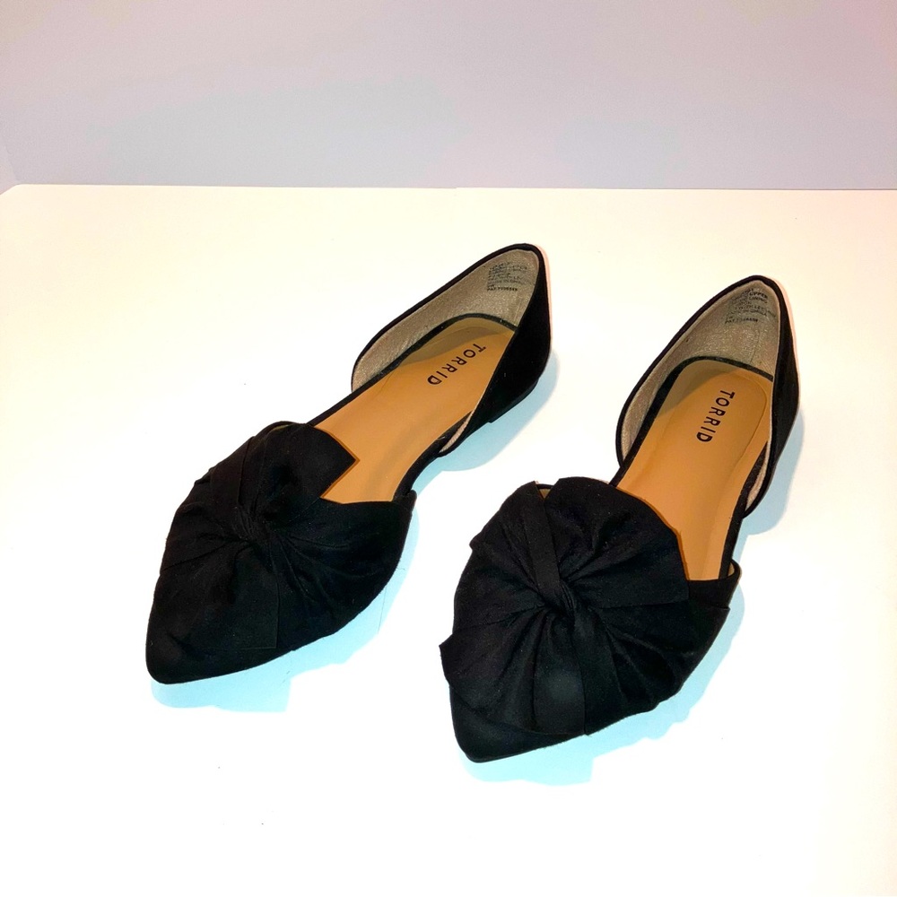 Torrid Twist Bow D’orsay Flat 8